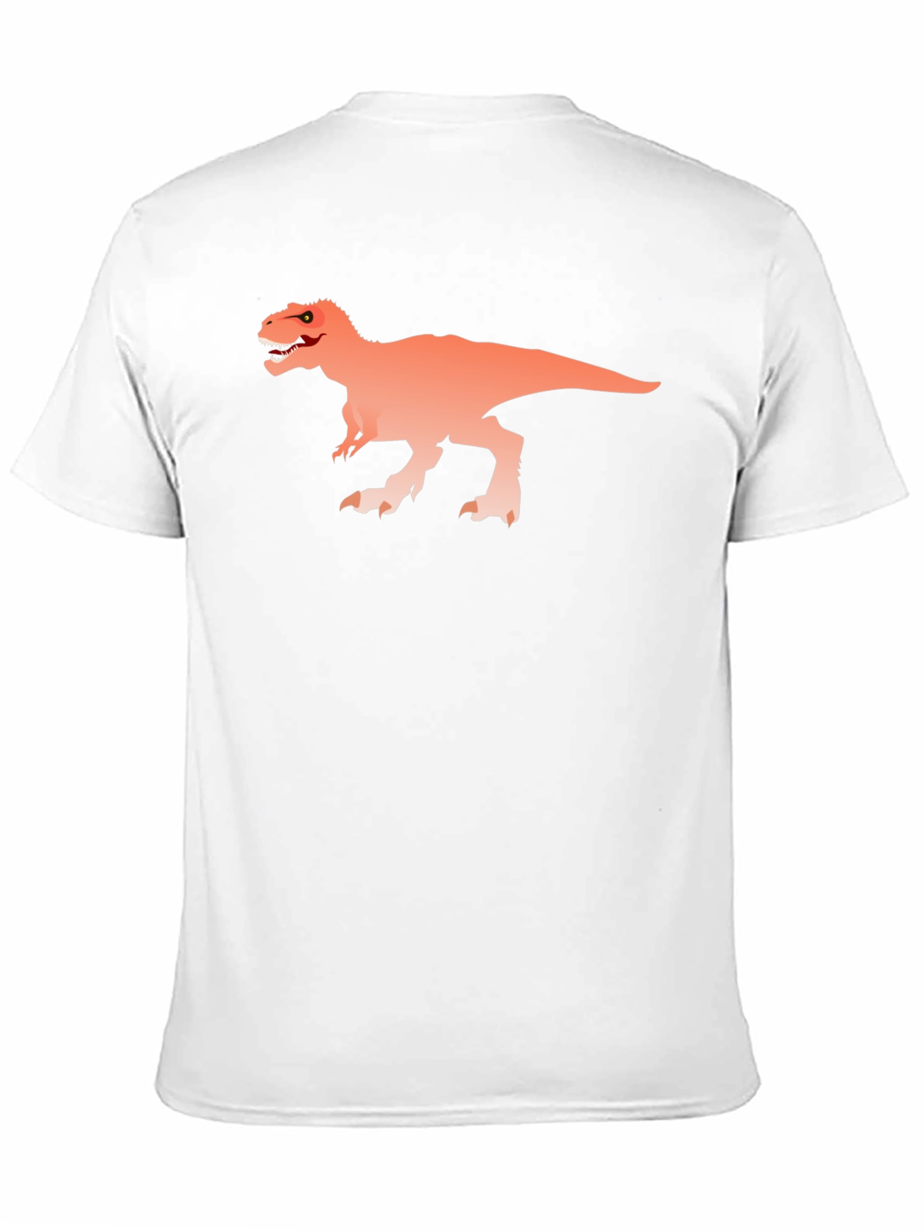 Dino Graphic Tee - Black Cotton T-Shirt