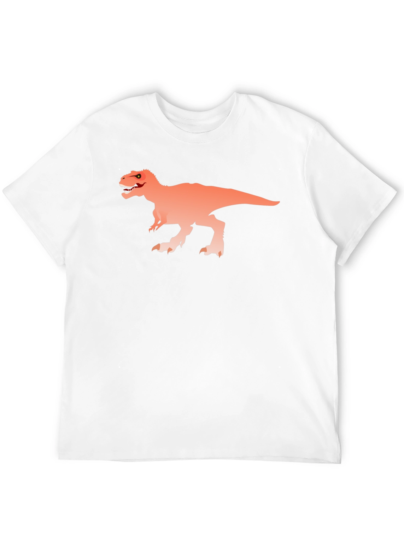 Dino Graphic Tee - Black Cotton T-Shirt