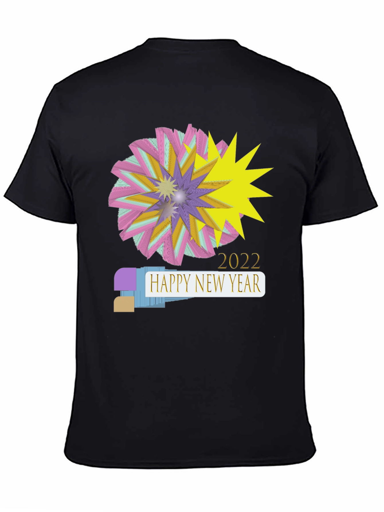 Happy New Year 2022 Graphic T-Shirt