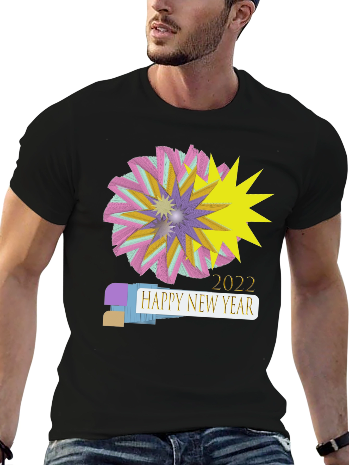 Happy New Year 2022 Graphic T-Shirt