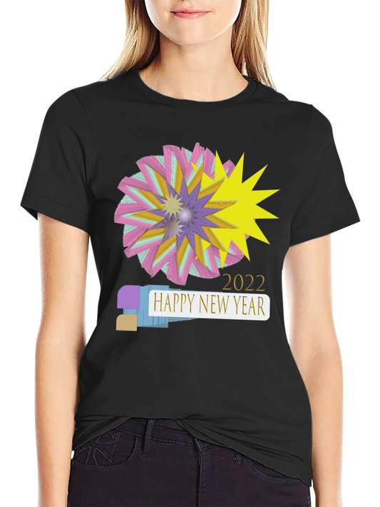 Happy New Year 2022 Graphic T-Shirt