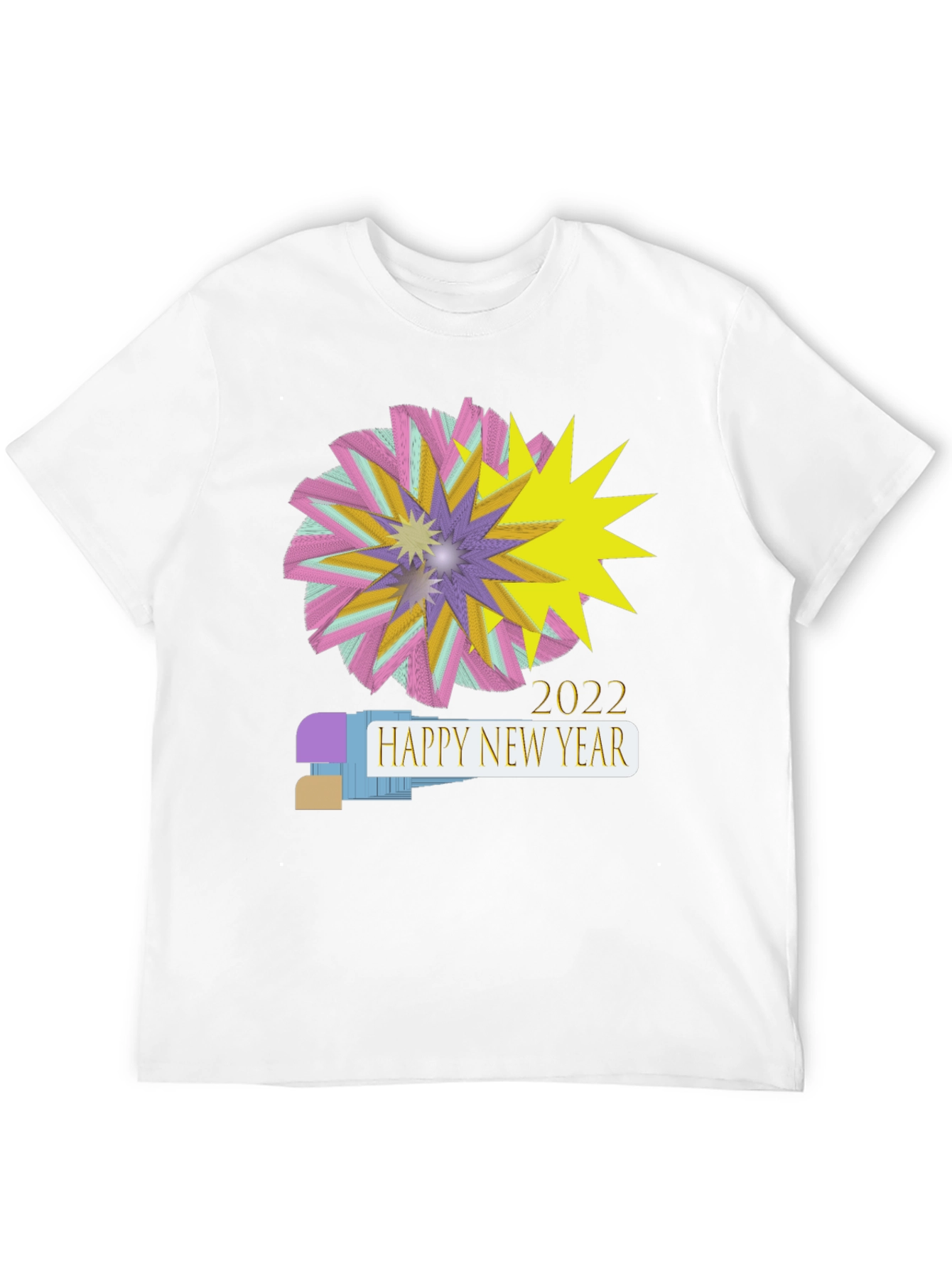 Happy New Year 2022 Graphic T-Shirt