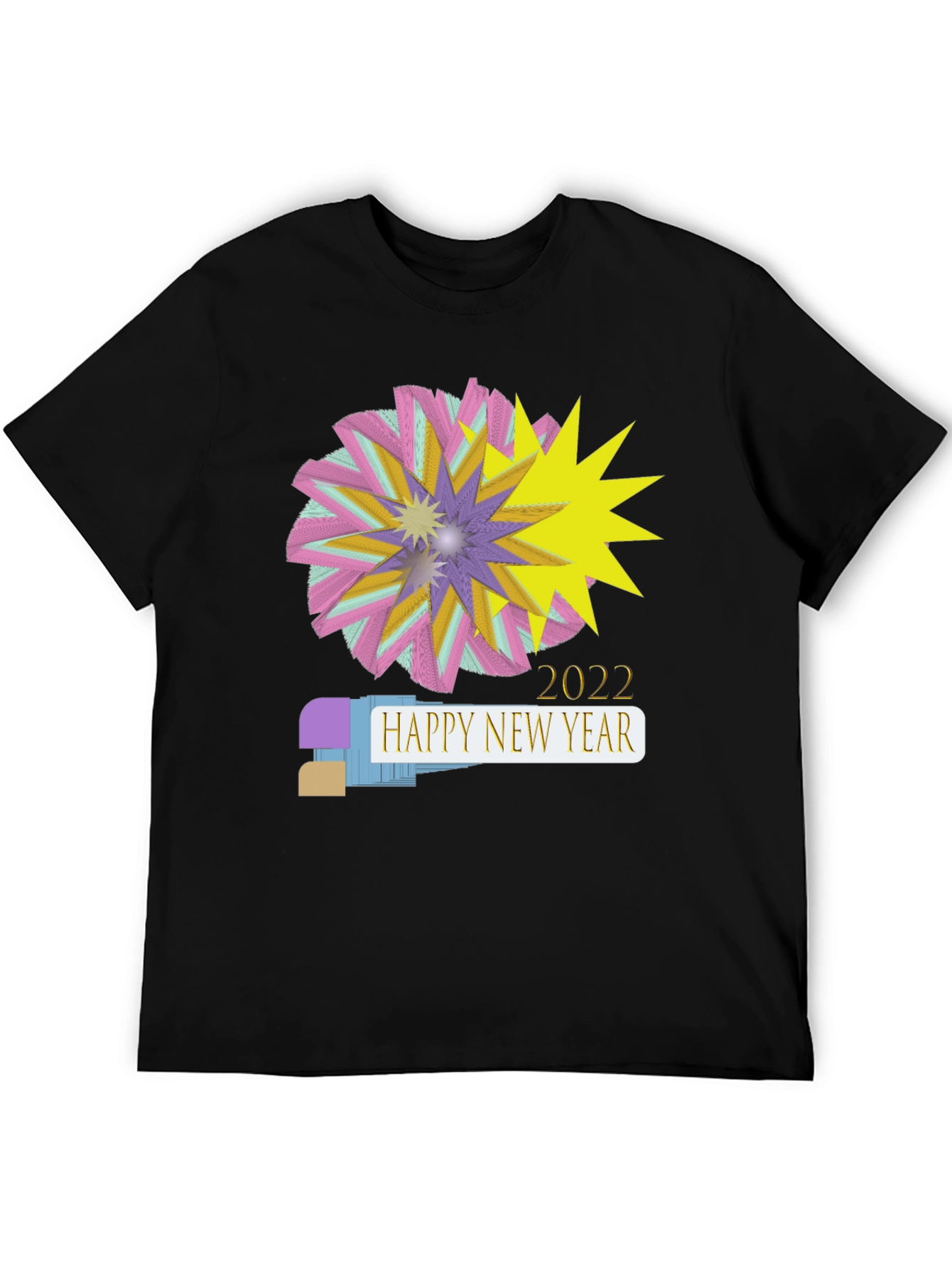 Happy New Year 2022 Graphic T-Shirt
