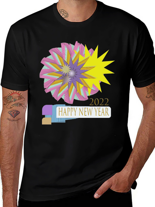 Happy New Year 2022 Graphic T-Shirt