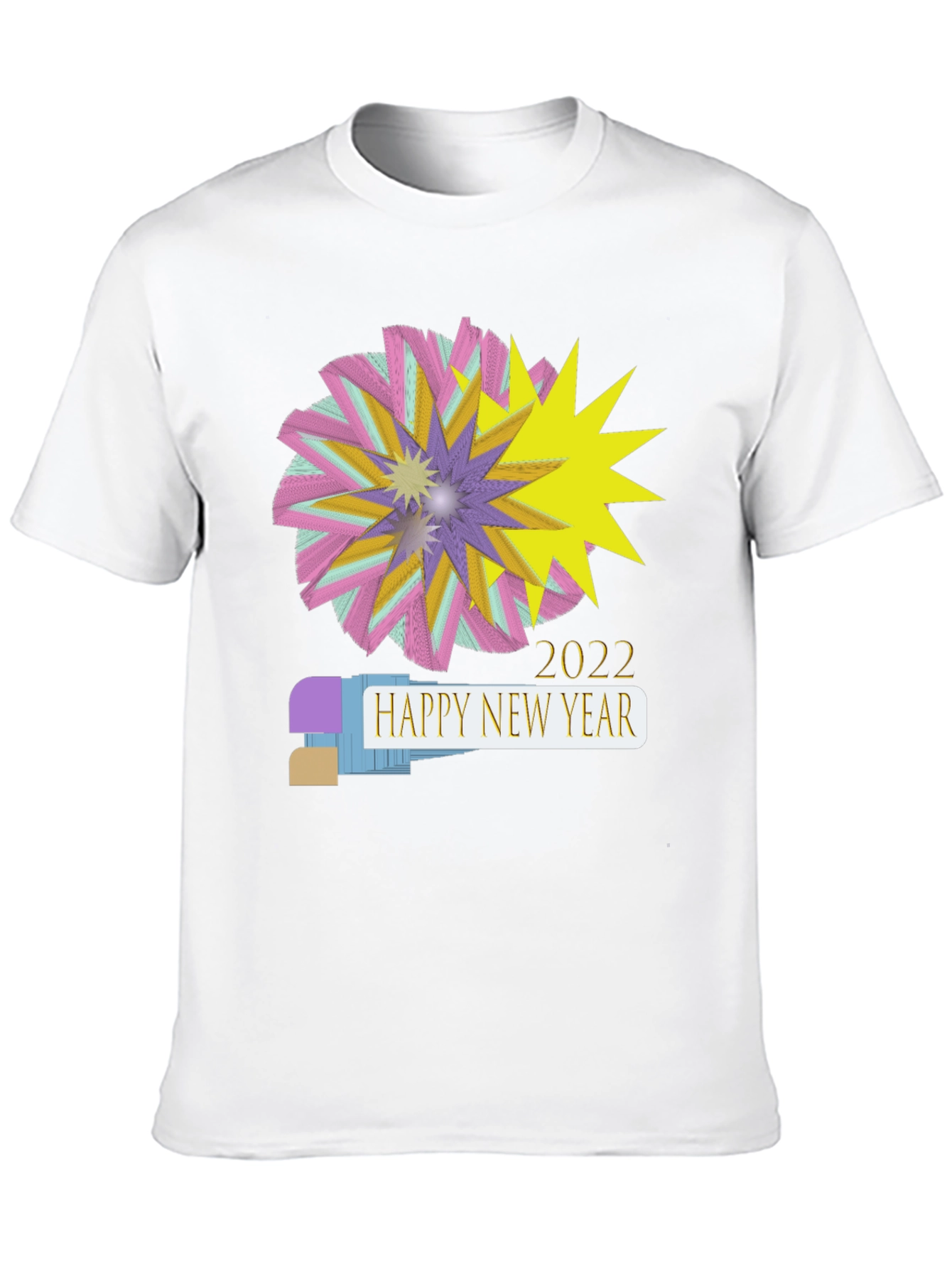 Happy New Year 2022 Graphic T-Shirt