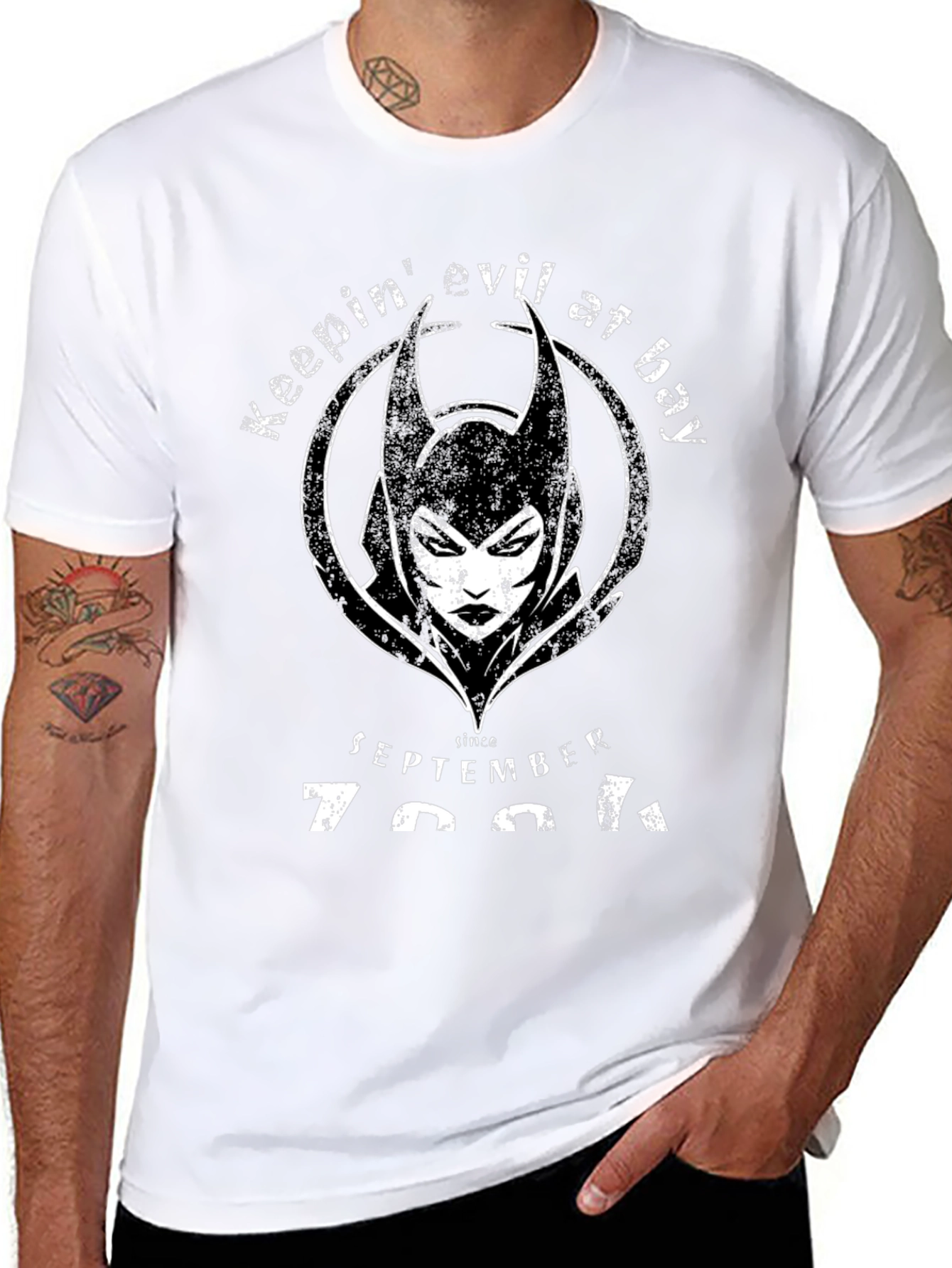 Keepin Evil at Bay T-Shirt - September 2004