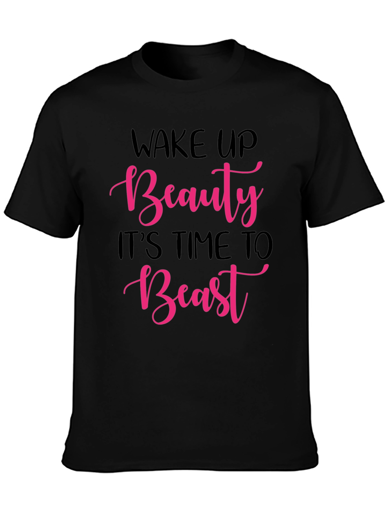 Wake Up Beauty Beast Graphic Tee