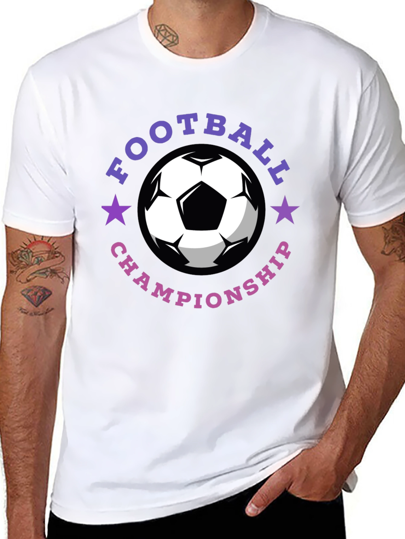 Football Championship Graphic T-Shirt