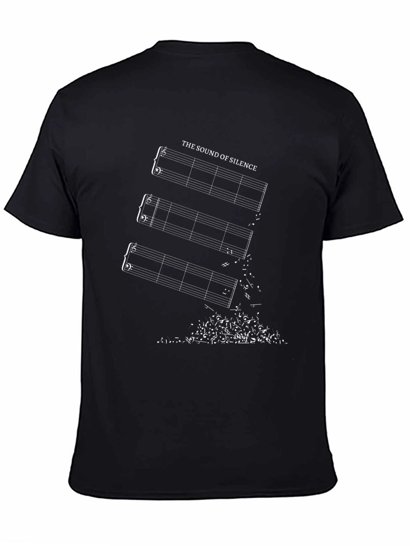 The Sound of Silence Music T-Shirt