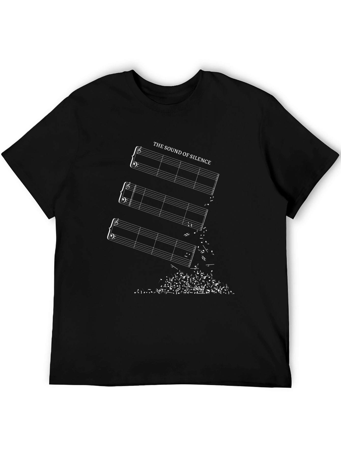 The Sound of Silence Music T-Shirt