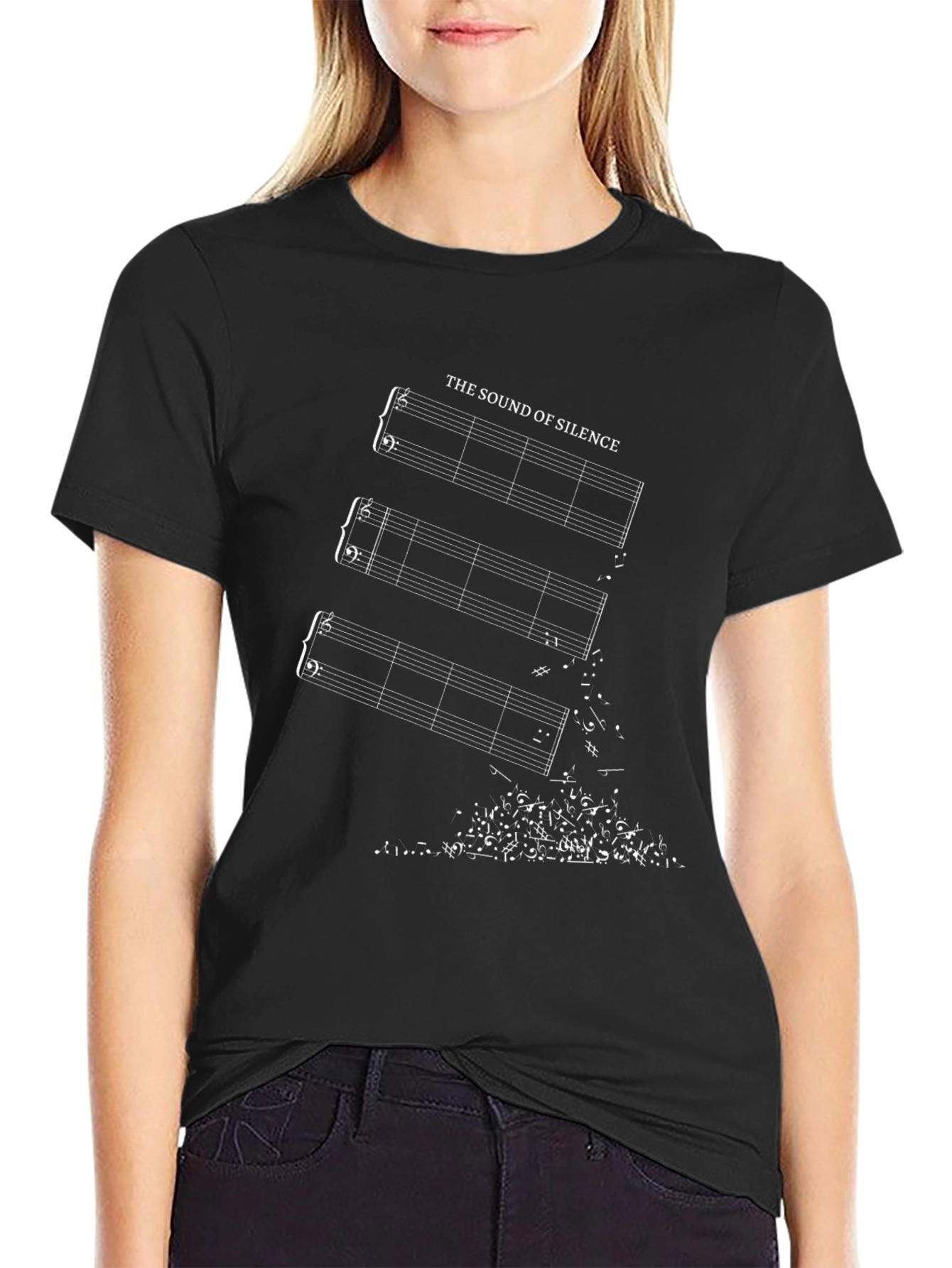 The Sound of Silence Music T-Shirt