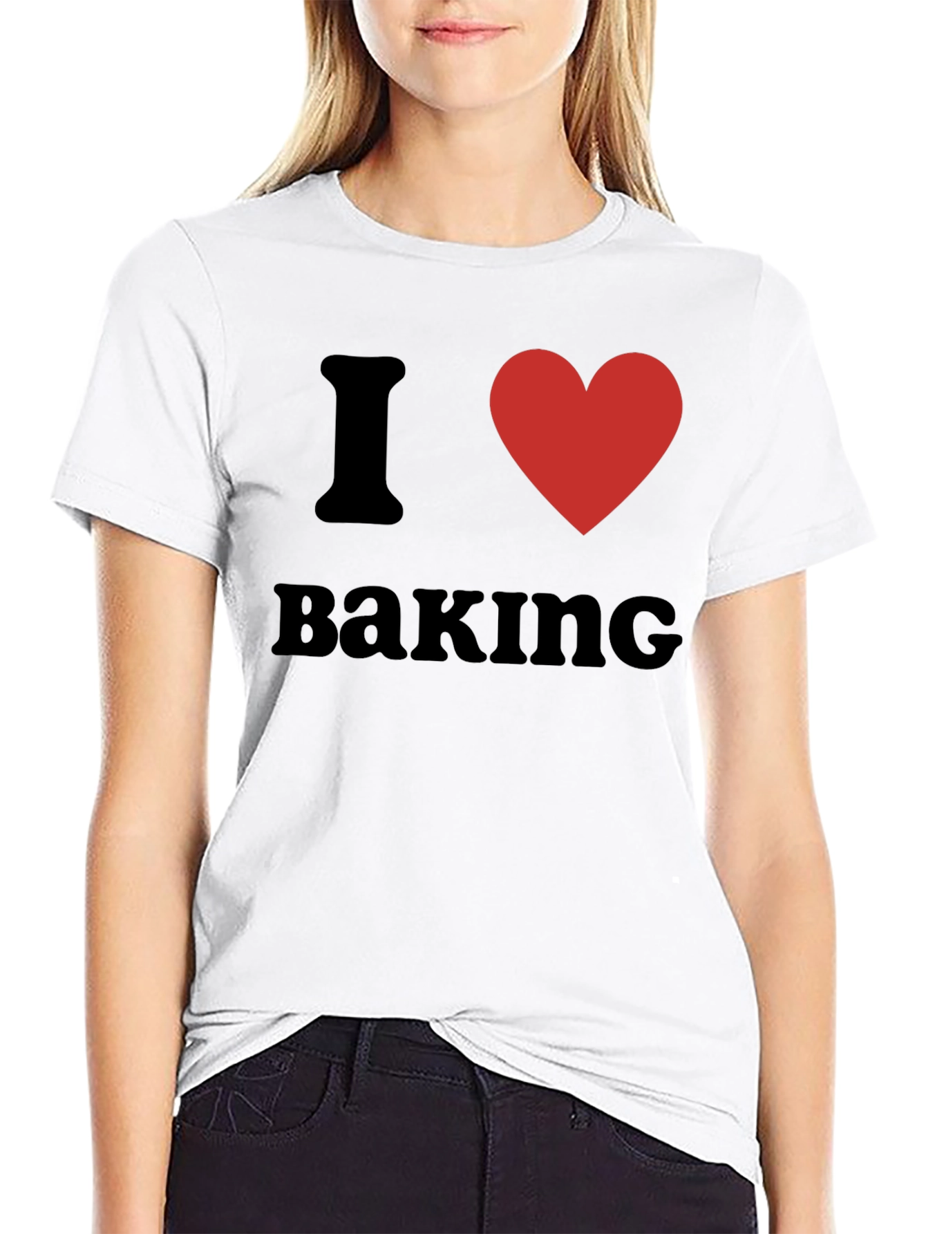 I Heart Baking Graphic T-Shirt