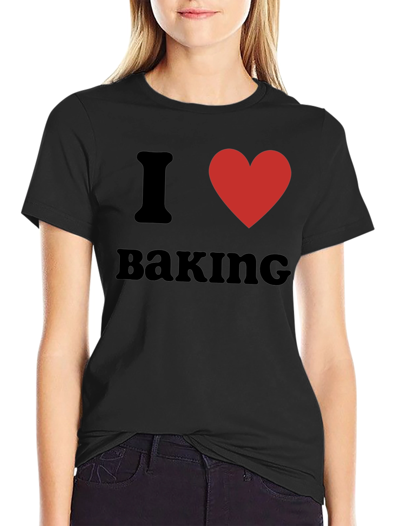 I Heart Baking Graphic T-Shirt