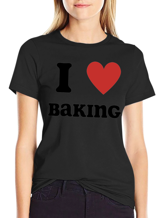 I Heart Baking Graphic T-Shirt