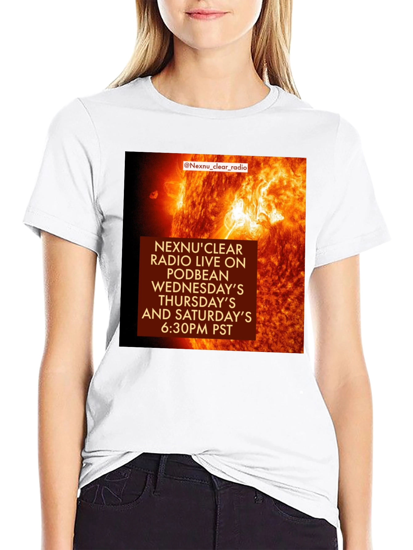 NexNuClear Radio Black T-Shirt - Podbean Live