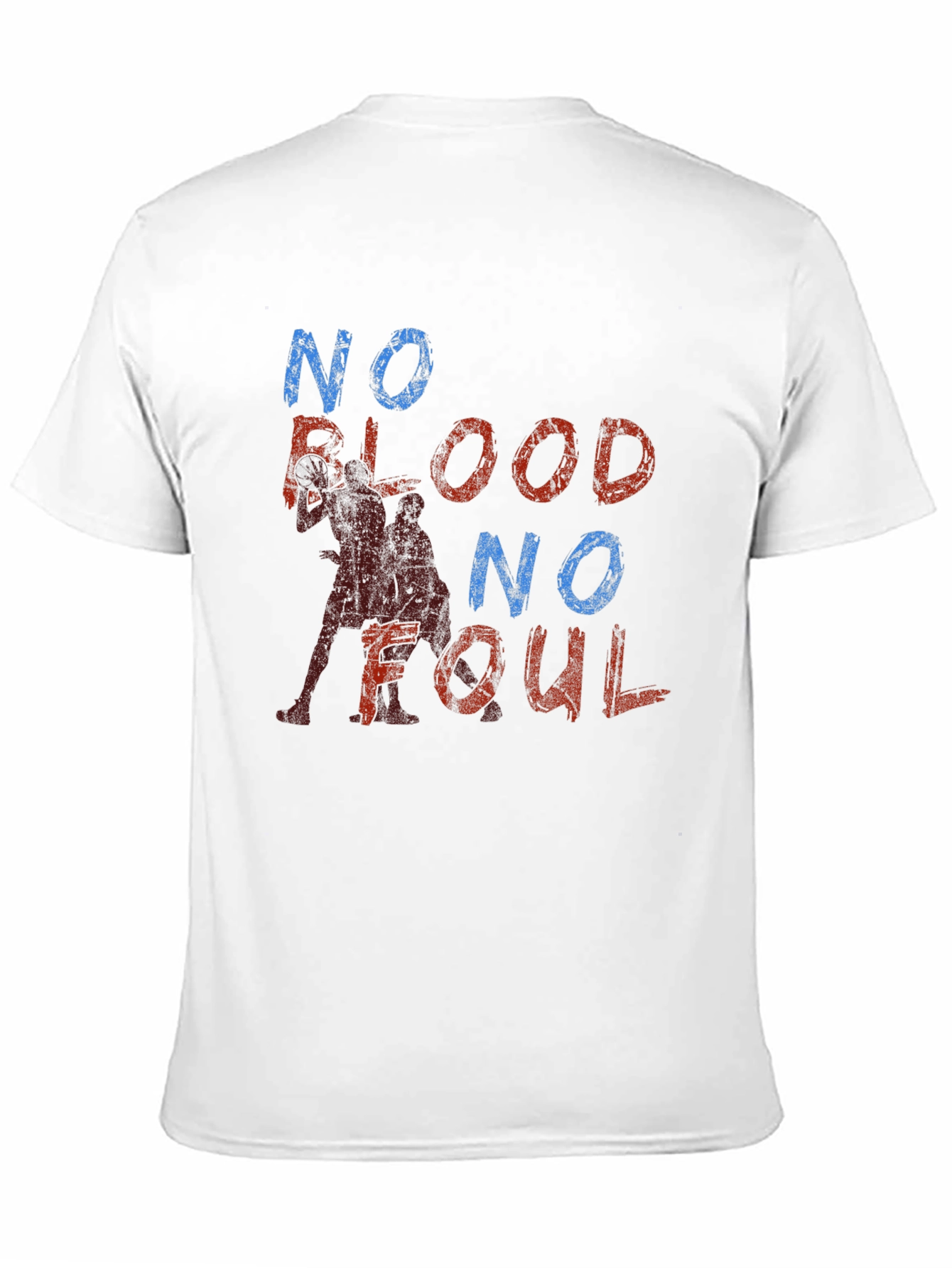 No Blood No Foul Graphic Tee - Black