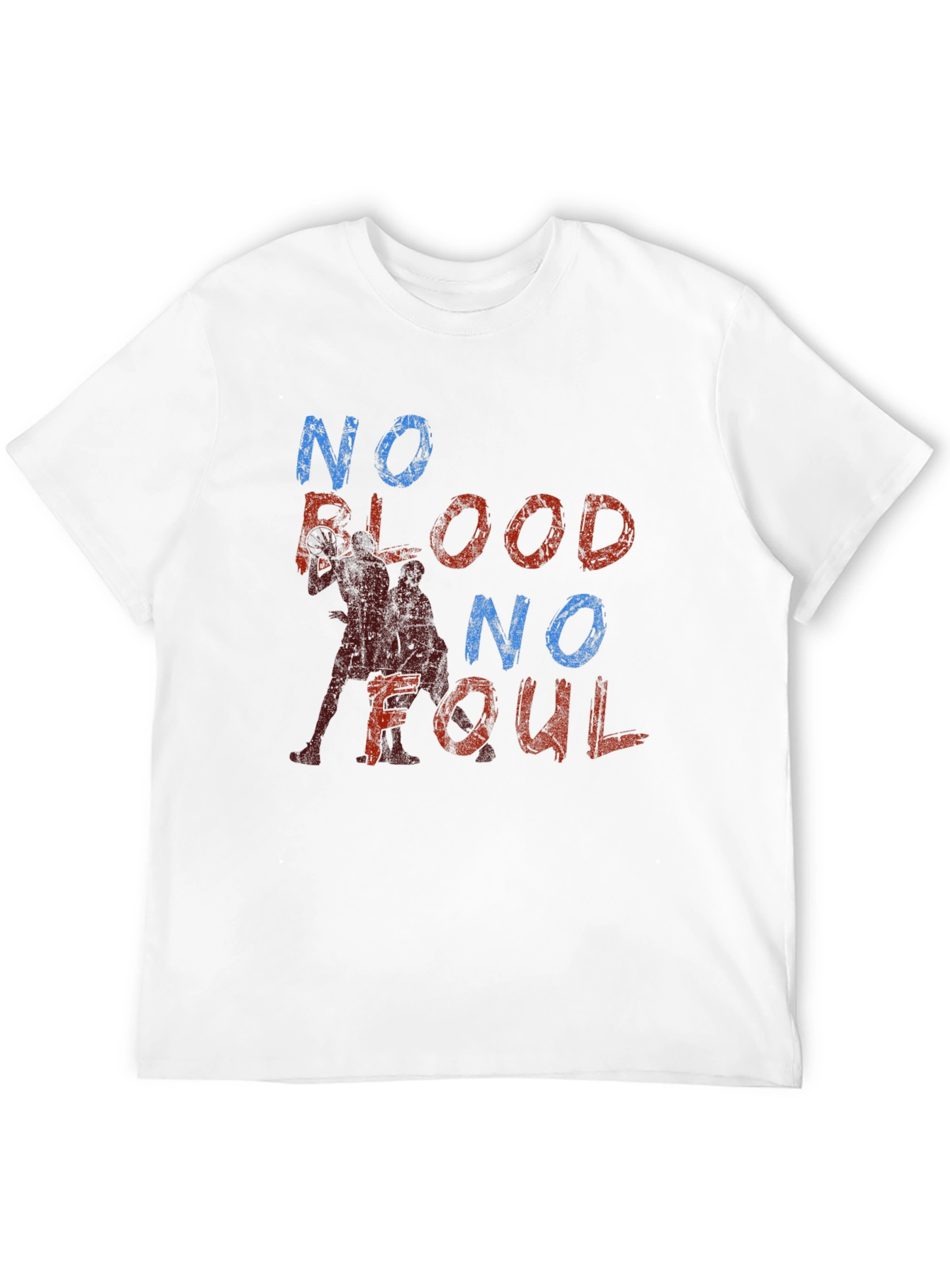 No Blood No Foul Graphic Tee - Black