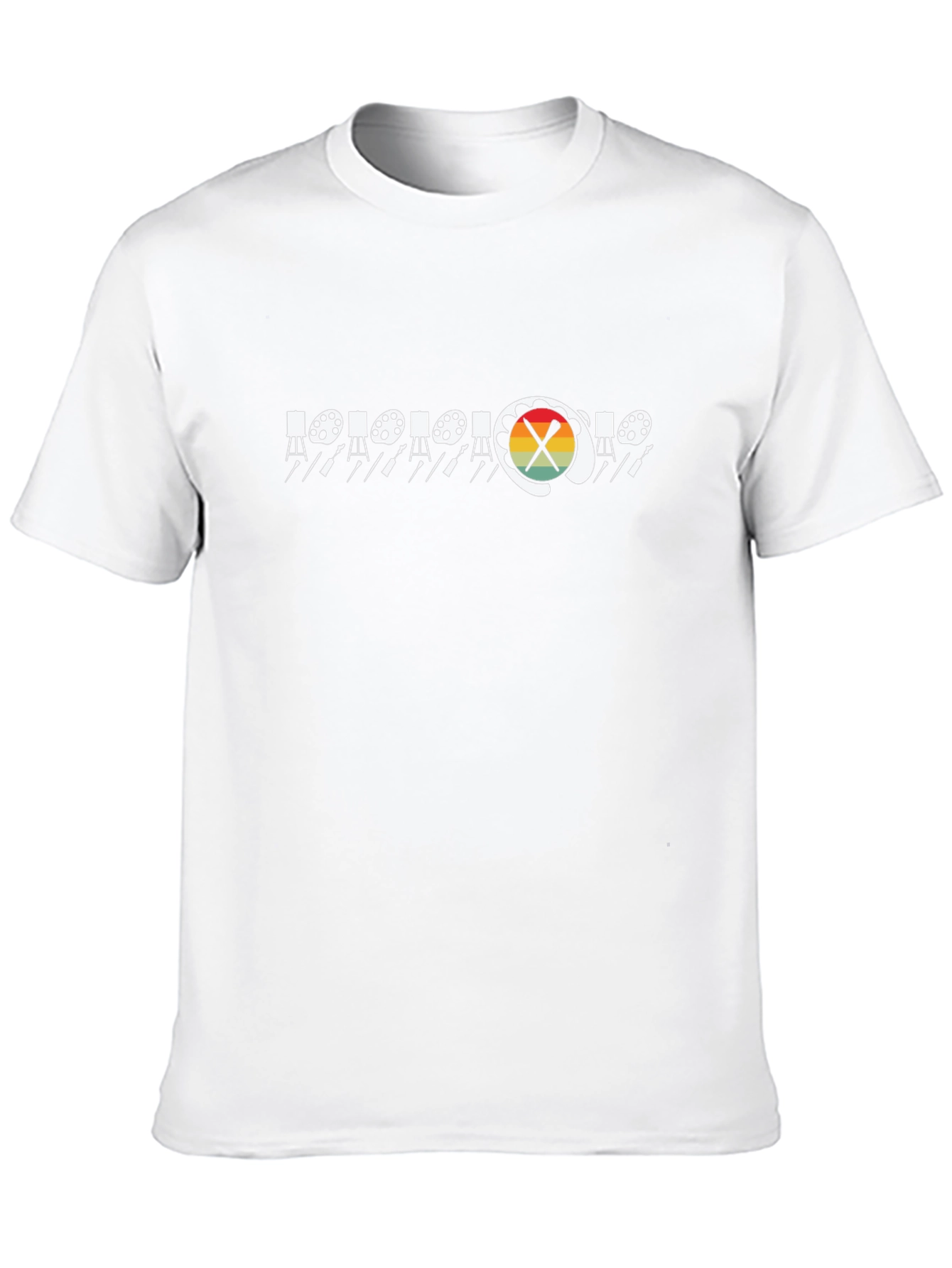 Artist Palette T-Shirt - Creative Design