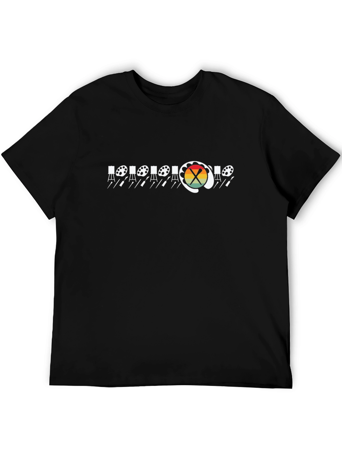 Artist Palette T-Shirt - Creative Design