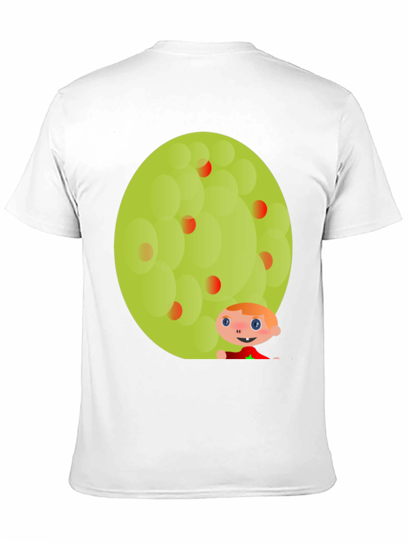 Fun Character Graphic Tee - Black