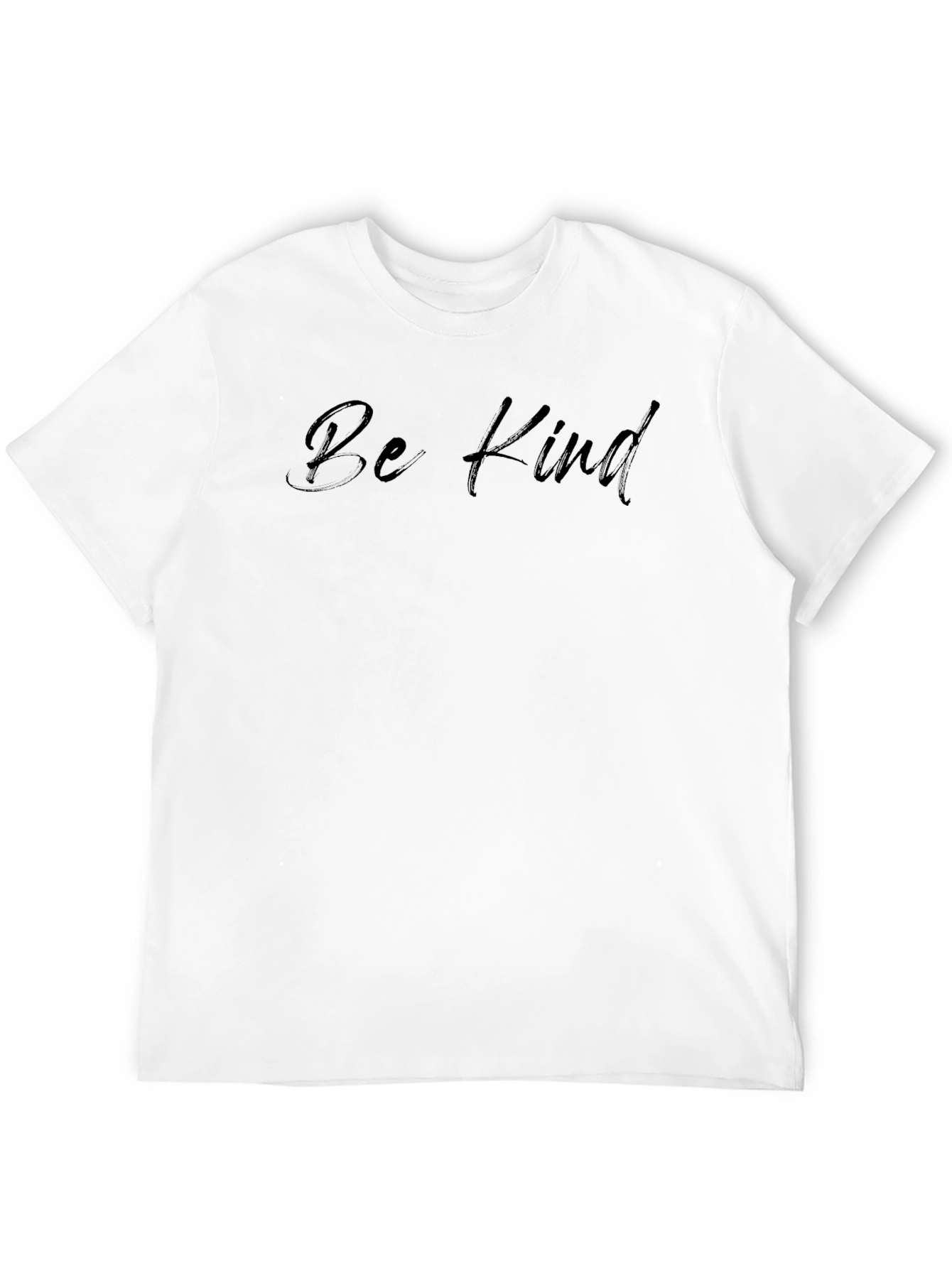 Be Kind Black T-Shirt - Inspirational & Comfortable