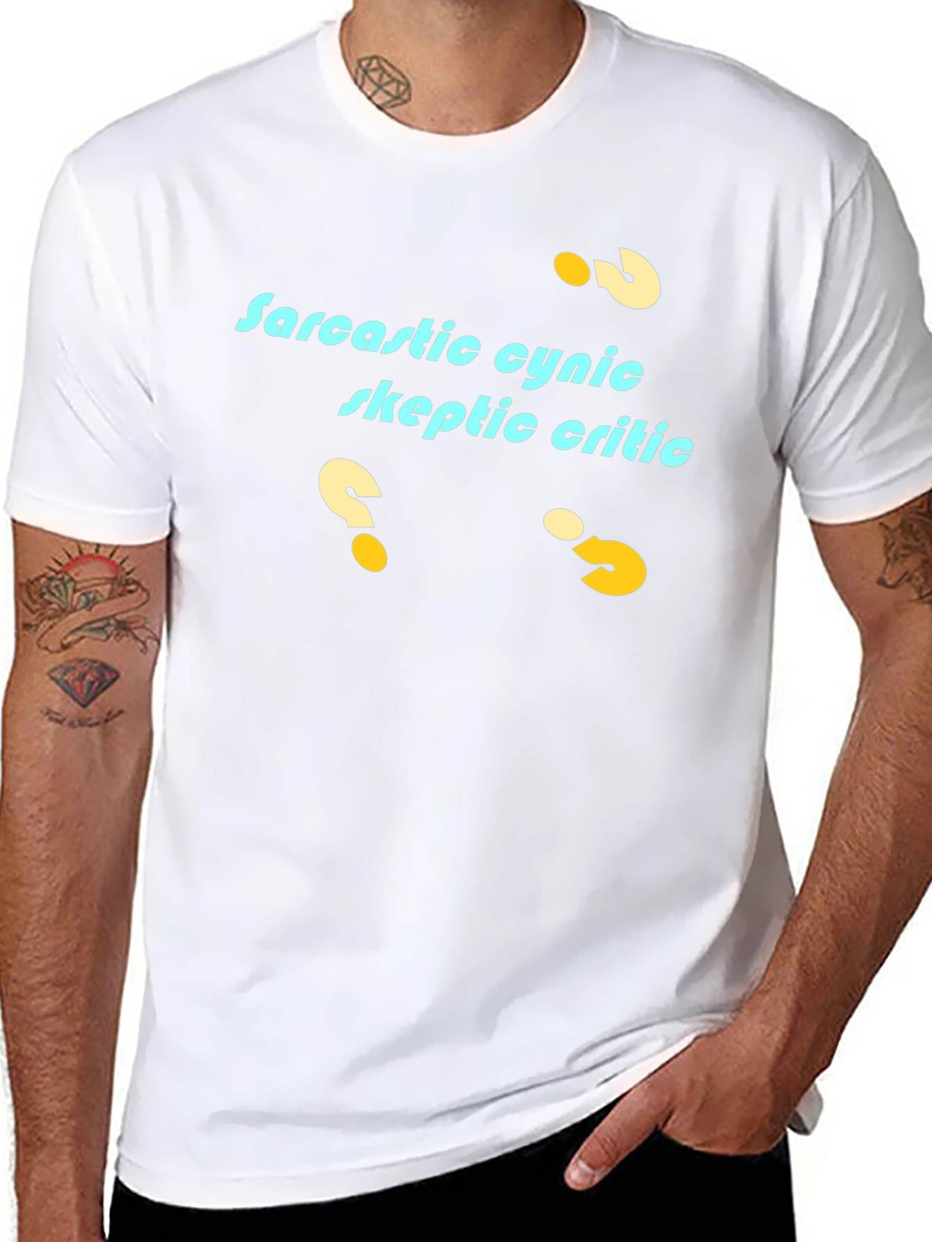 Sarcastic Cynic T-Shirt - Skeptic Critic Tee