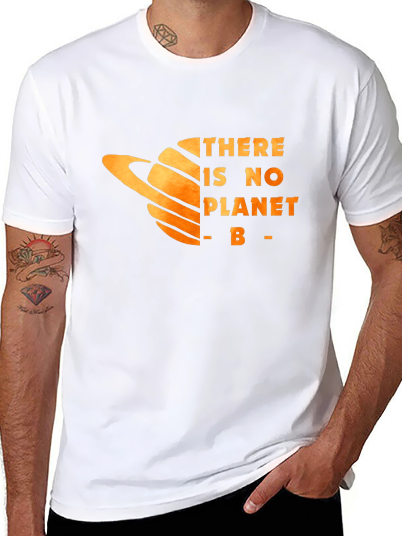 There is No Planet B T-Shirt - Eco-Friendly Message