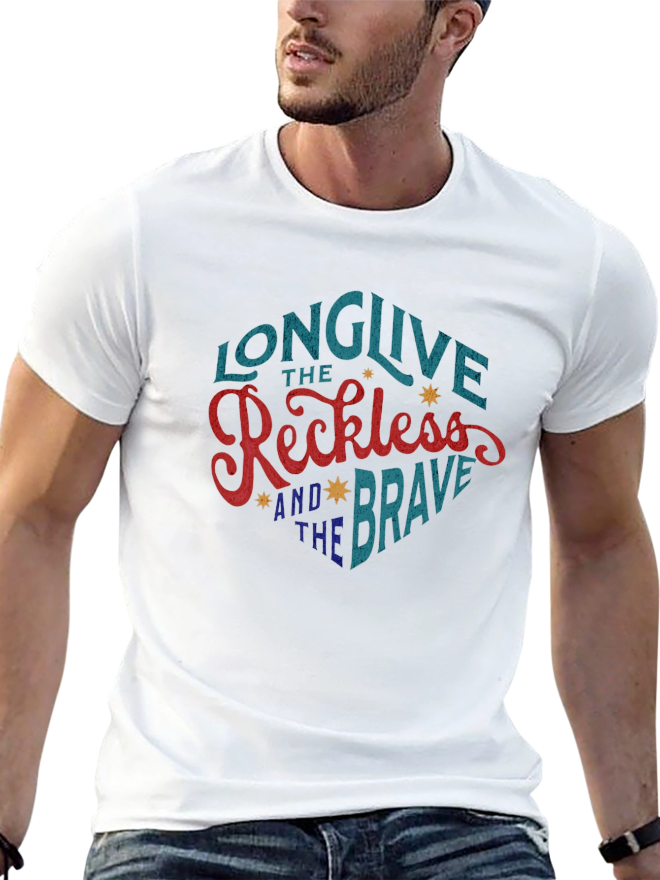 Long Live the Reckless and Brave Graphic Tee