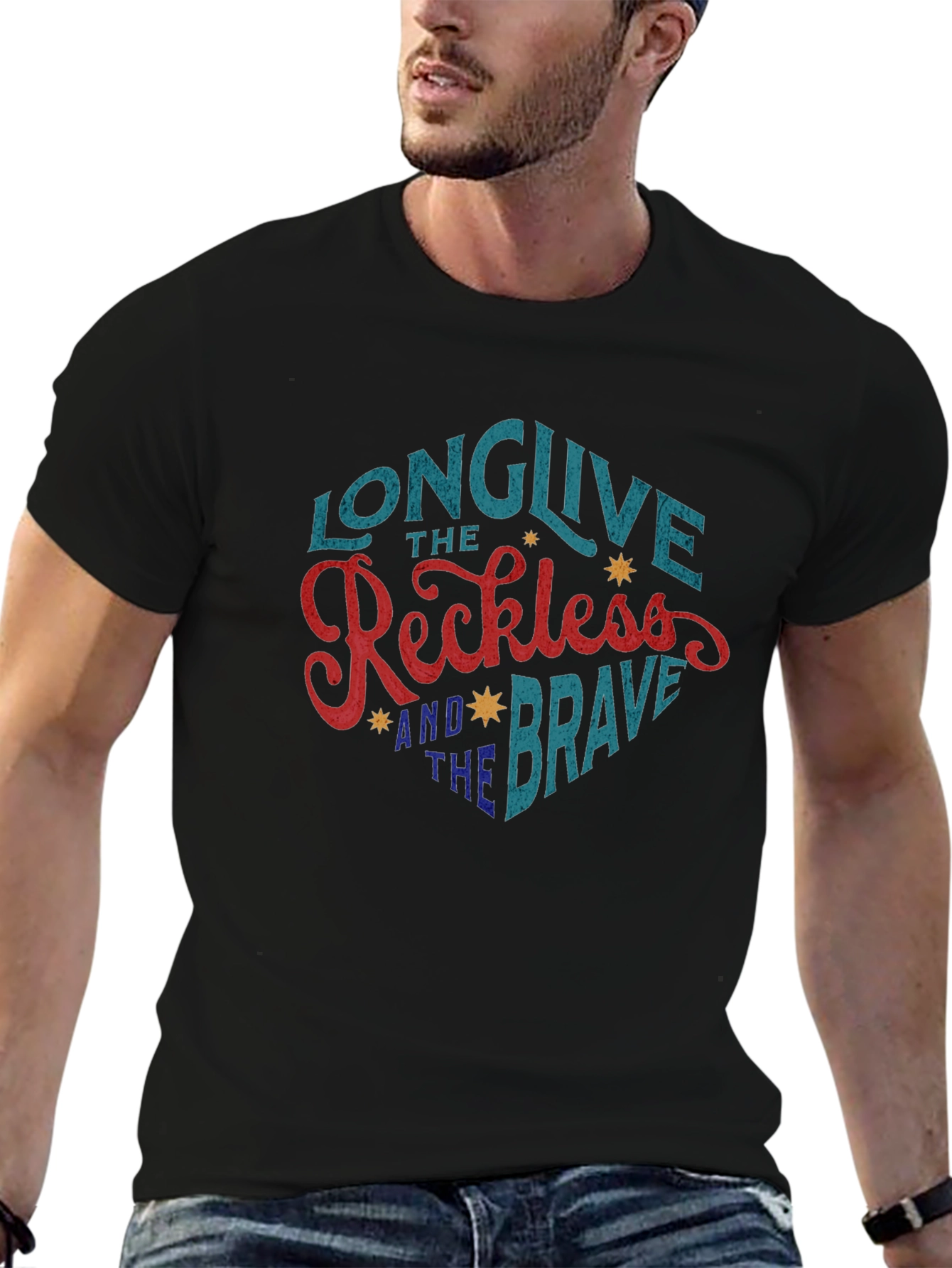 Long Live the Reckless and Brave Graphic Tee