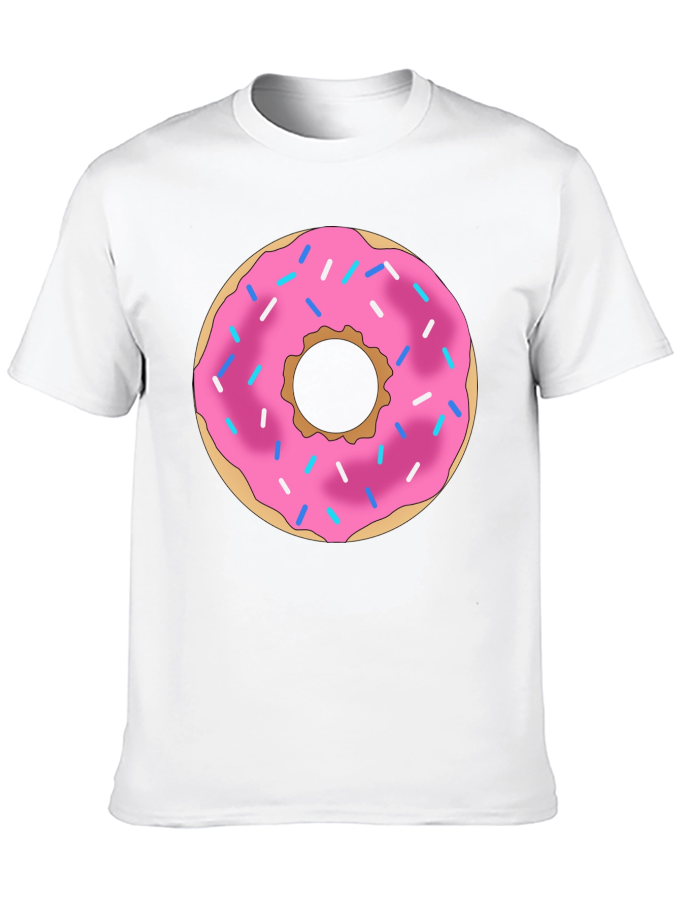 Donut Graphic T-Shirt - Casual Style