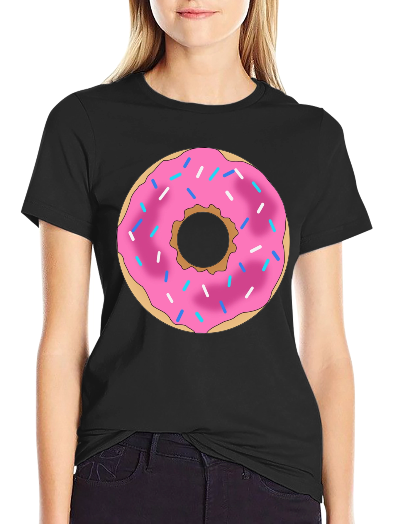 Donut Graphic T-Shirt - Casual Style