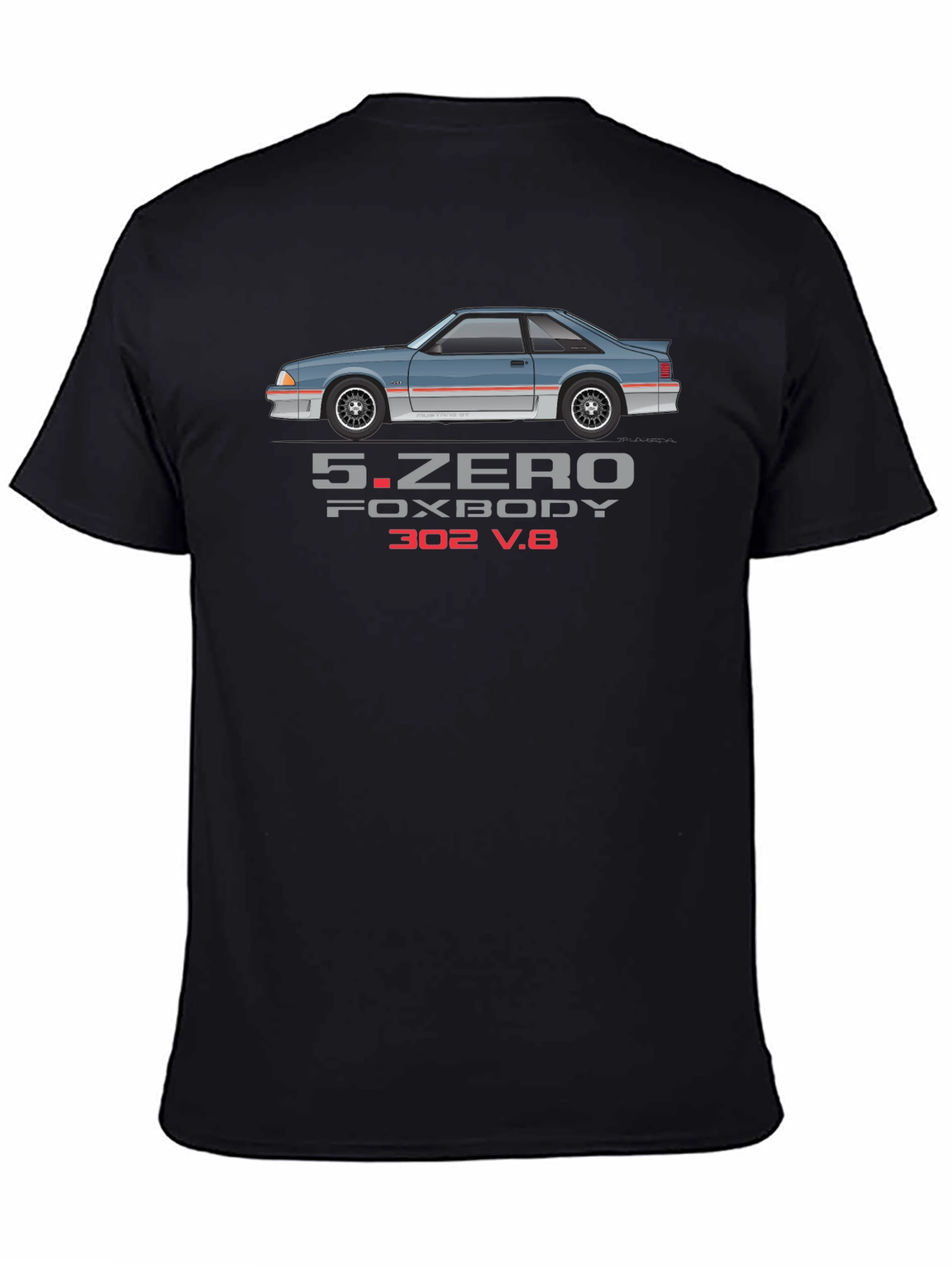 5.Zero Foxbody V8 T-Shirt