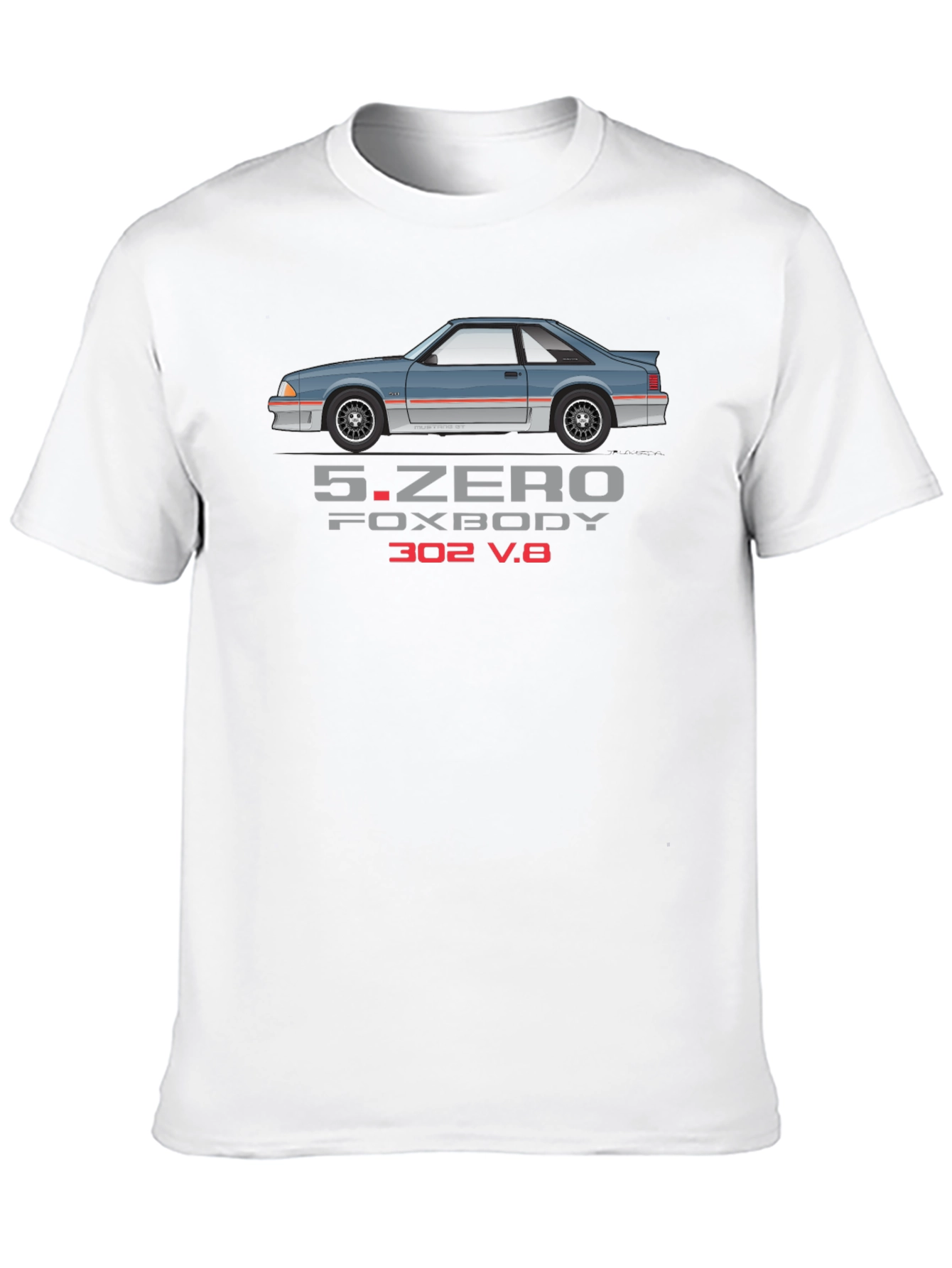 5.Zero Foxbody V8 T-Shirt