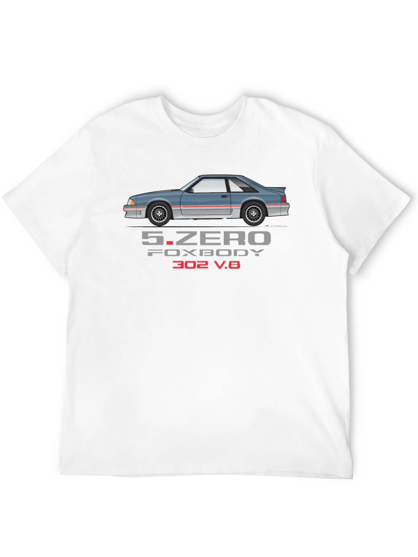 5.Zero Foxbody V8 T-Shirt