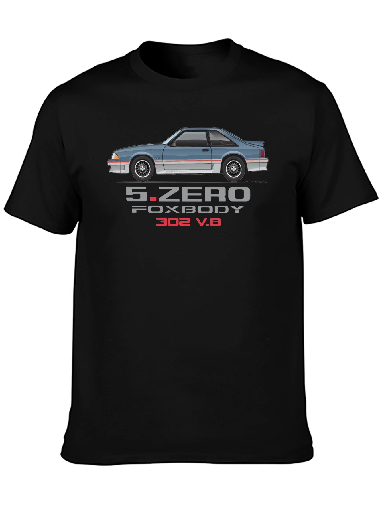 5.Zero Foxbody V8 T-Shirt