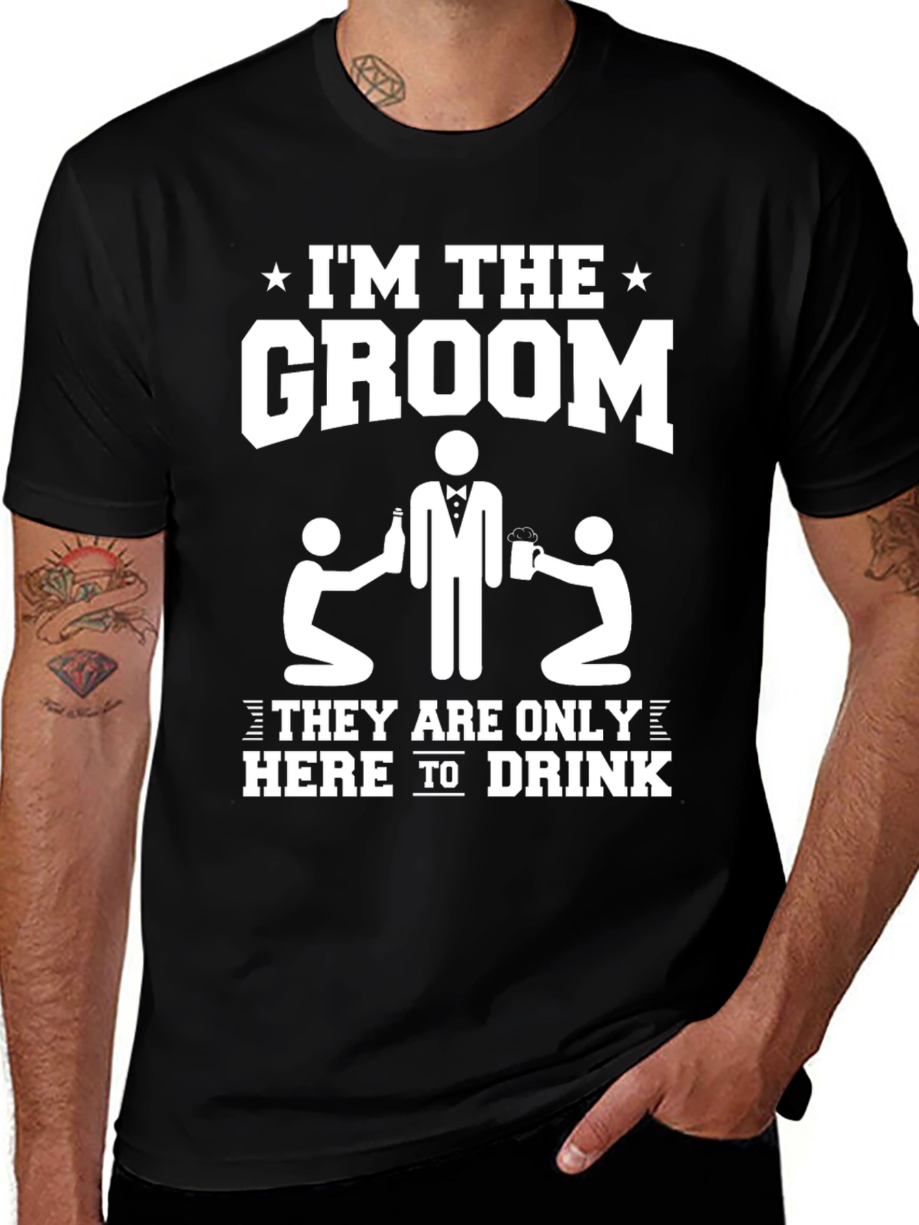 Groom Crew T-Shirt - Wedding Party Humor