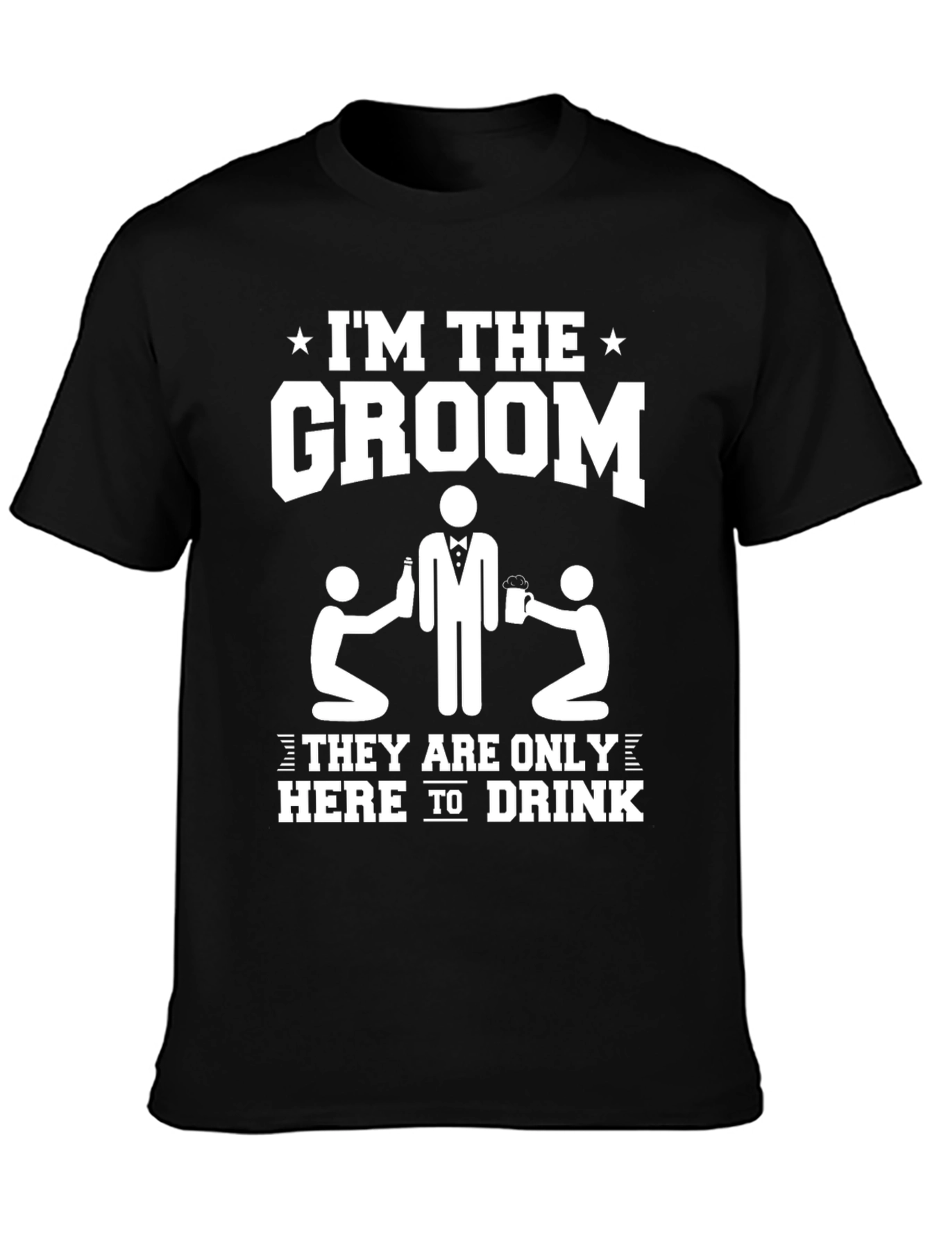 Groom Crew T-Shirt - Wedding Party Humor