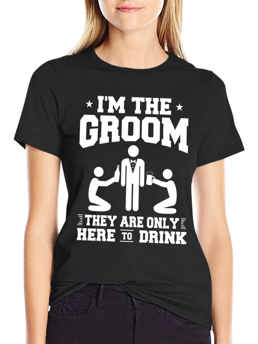 Groom Crew T-Shirt - Wedding Party Humor