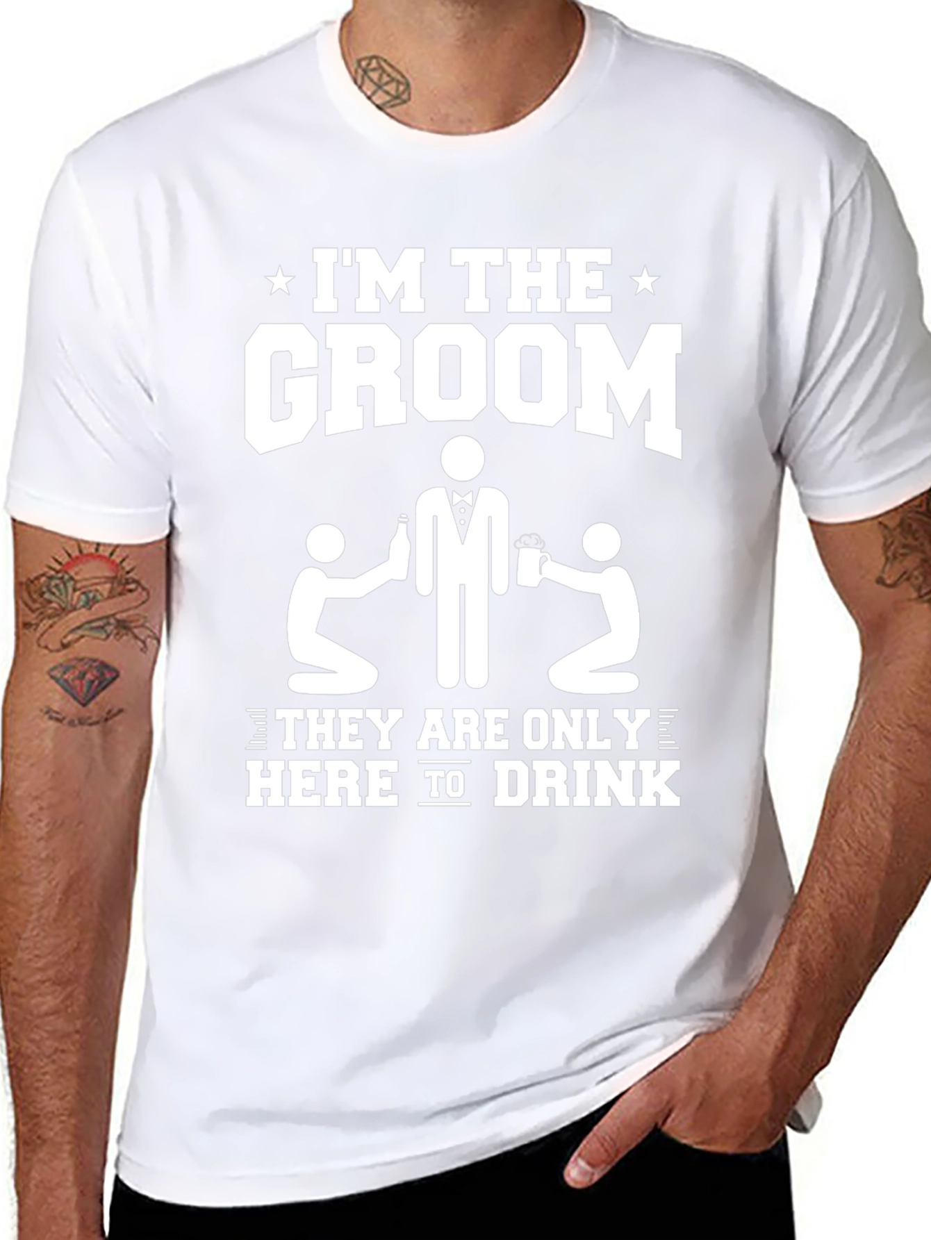 Groom Crew T-Shirt - Wedding Party Humor