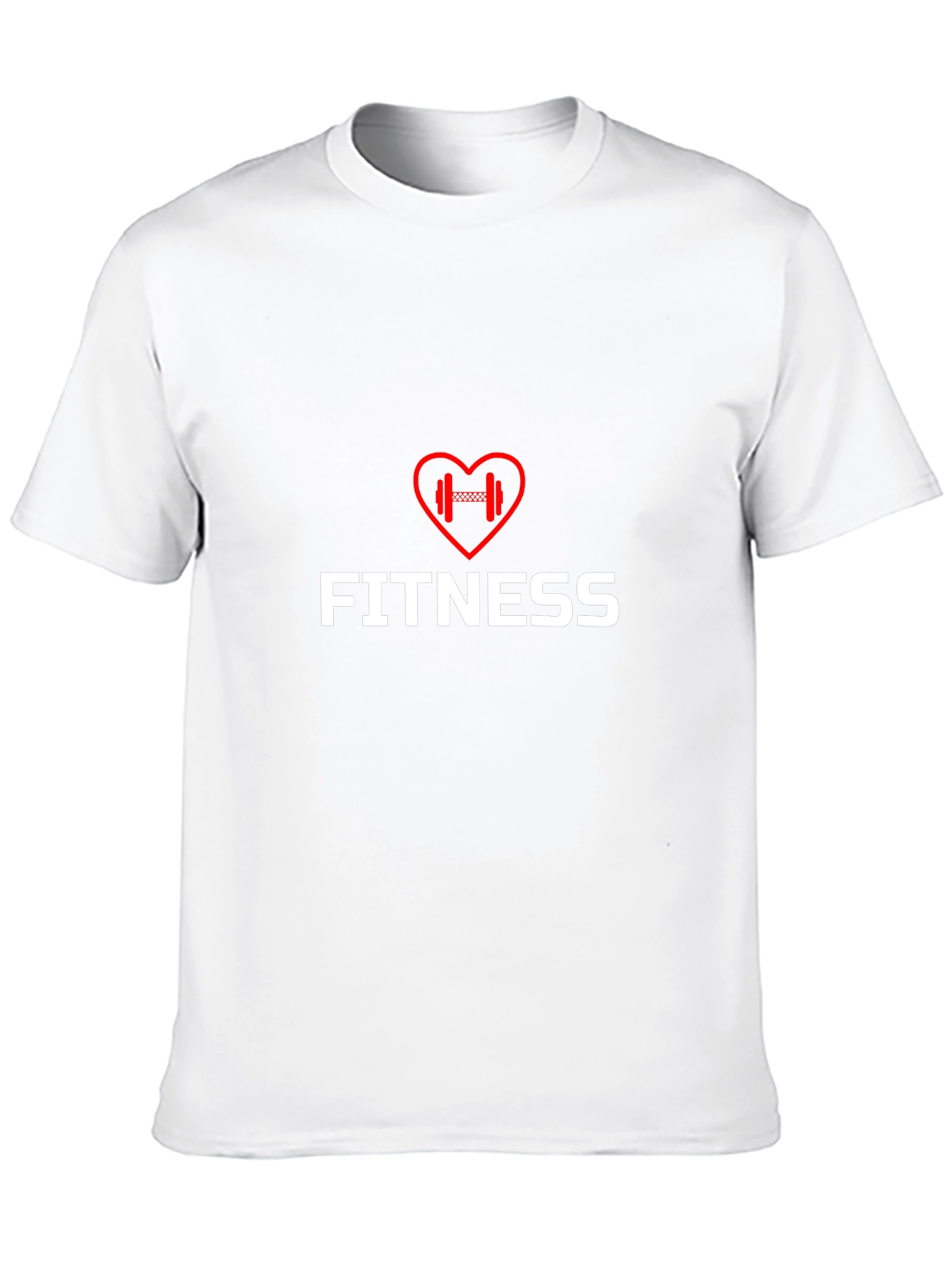 Fitness Heartbeat T-Shirt - Gym Workout Tee