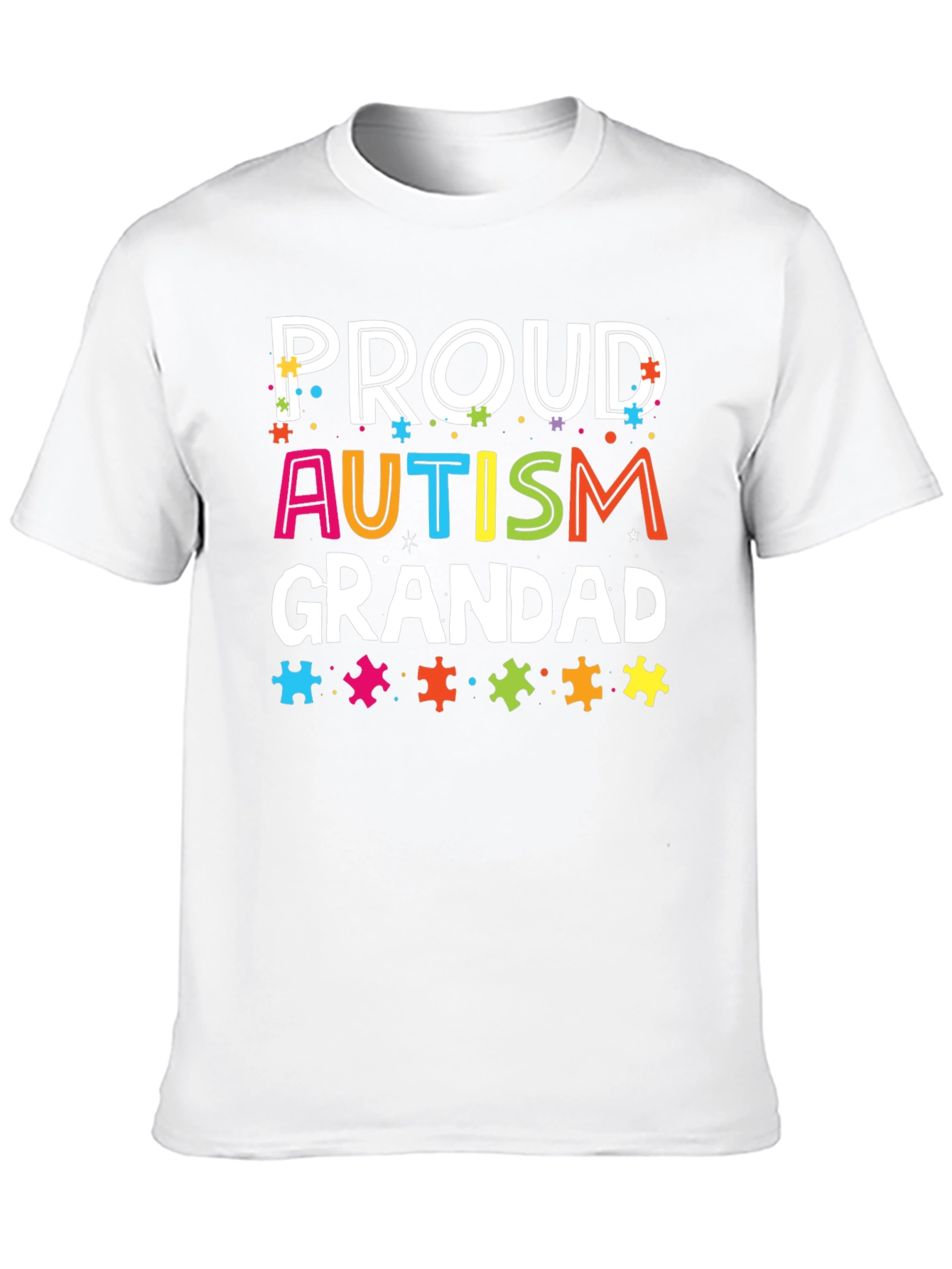 Proud Autism Grandad T-Shirt