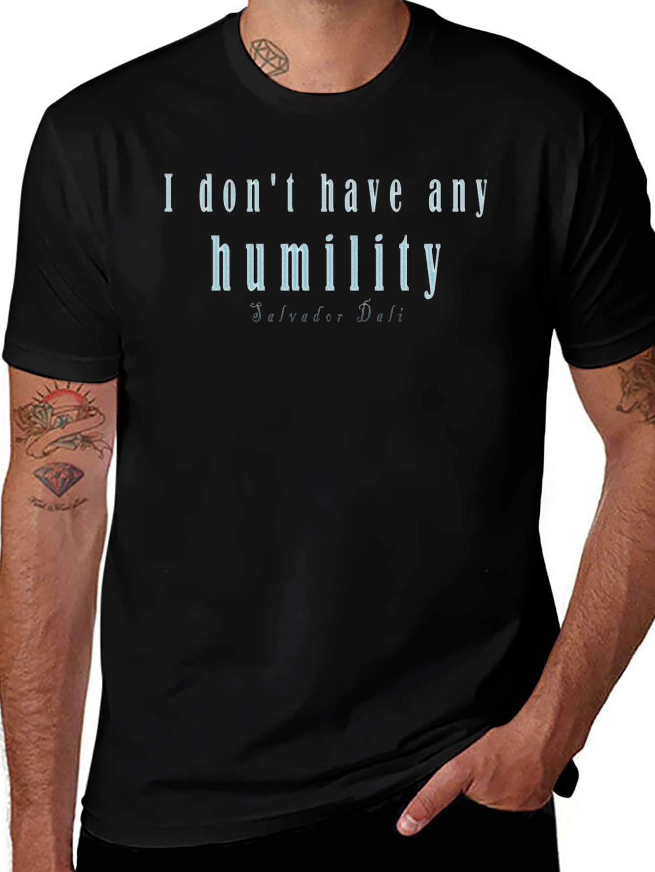 Humility Graphic Tee - Salvador Dali