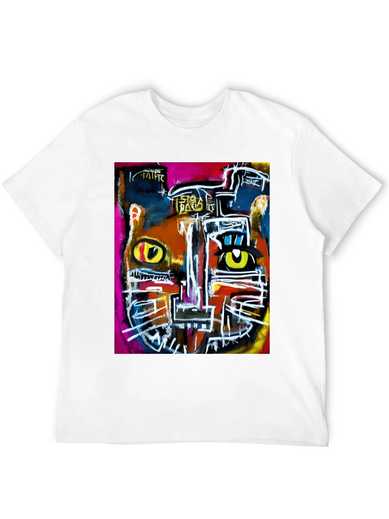 Abstract Art Graphic Tee - Modern Streetwear