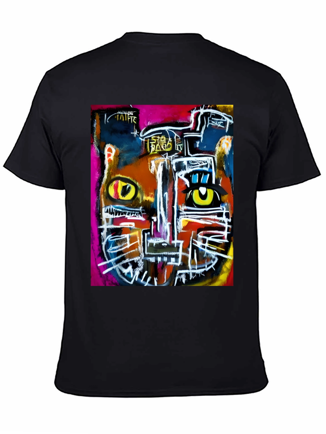 Abstract Art Graphic Tee - Modern Streetwear