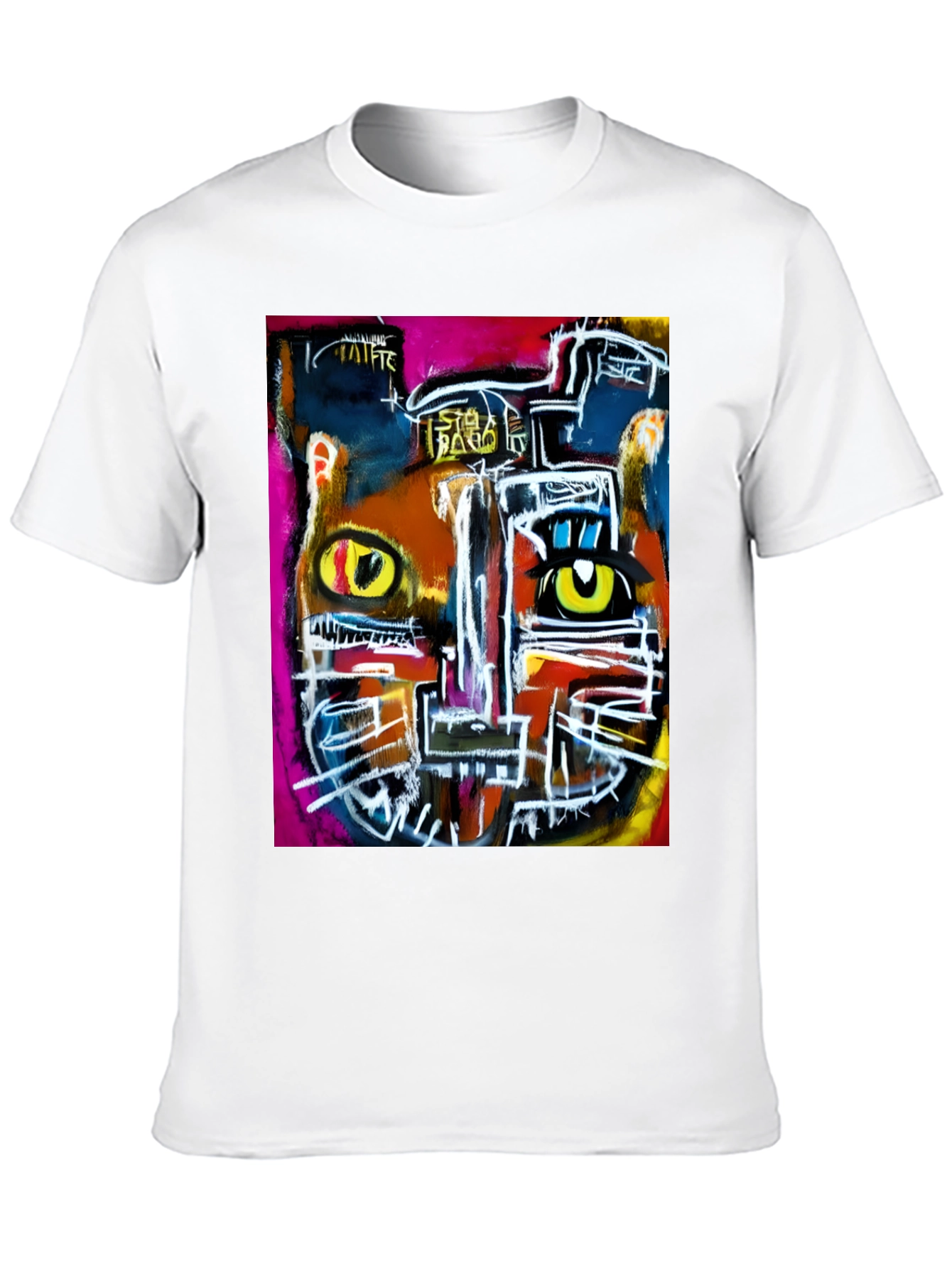 Abstract Art Graphic Tee - Modern Streetwear