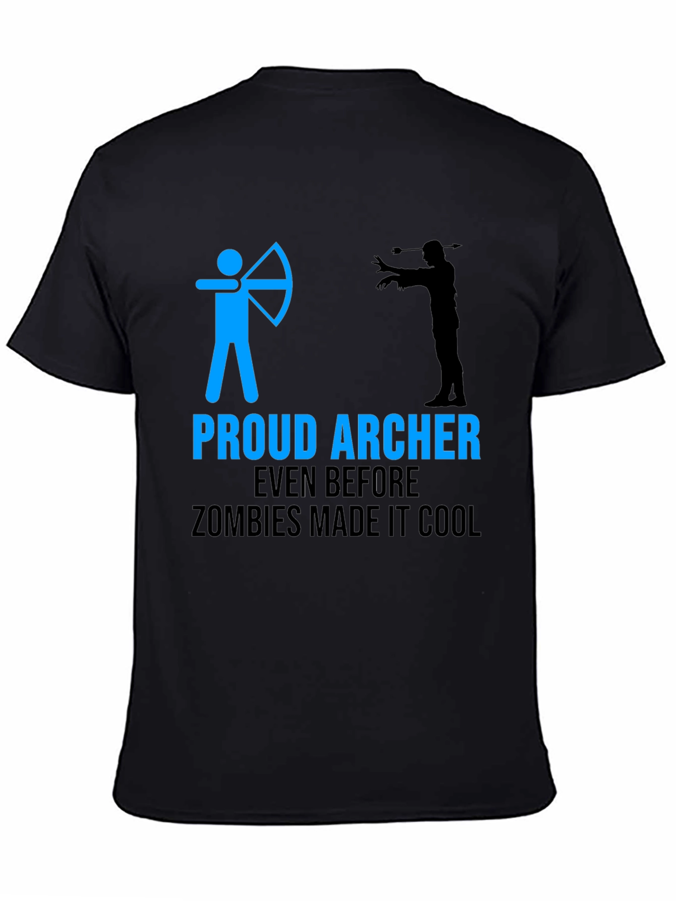 Proud Archer Zombie Funny T-Shirt