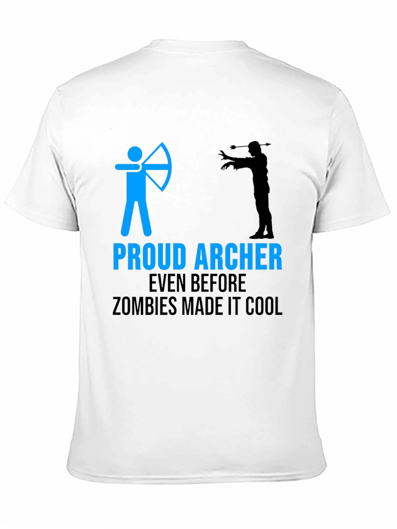 Proud Archer Zombie Funny T-Shirt