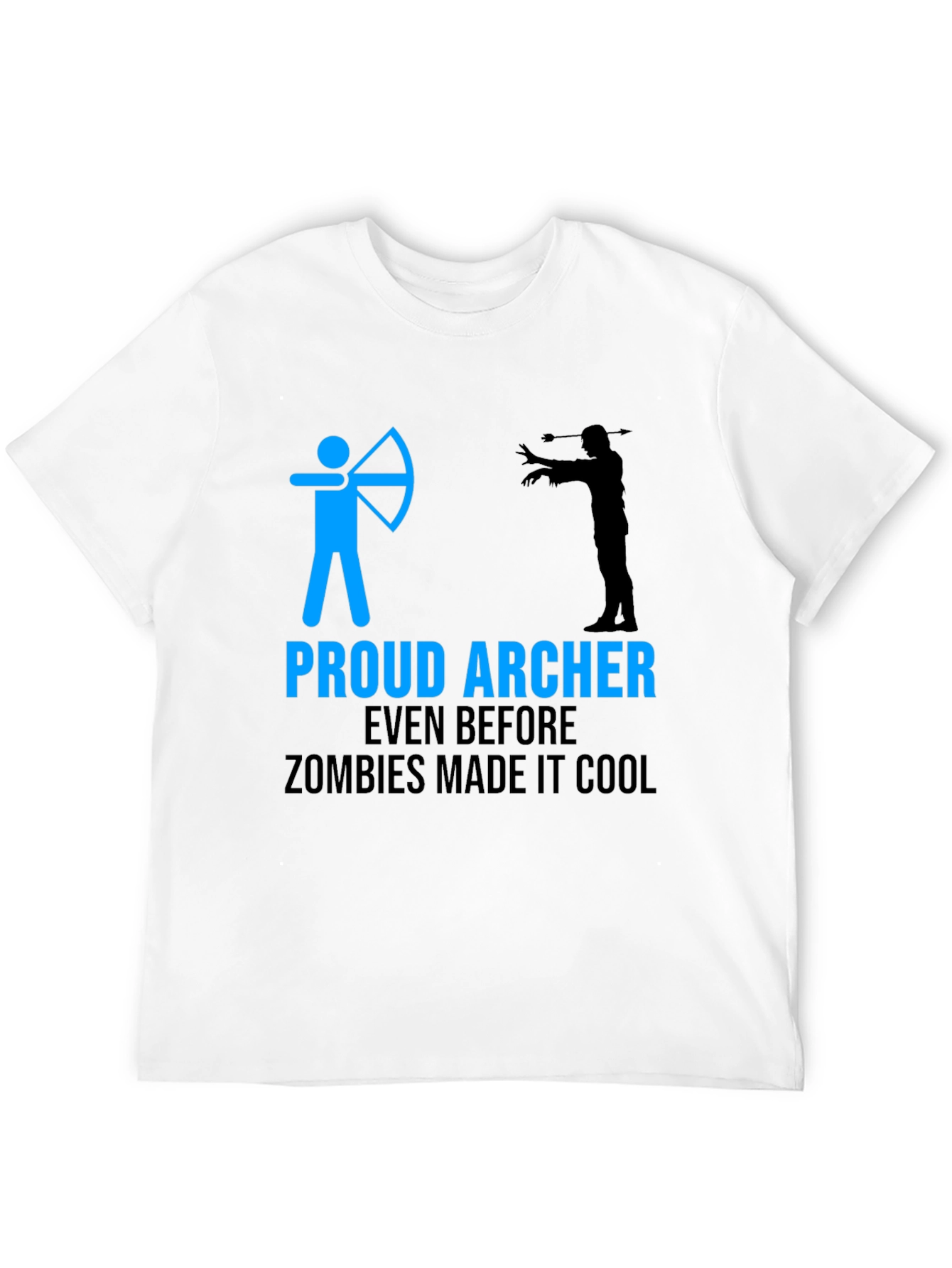 Proud Archer Zombie Funny T-Shirt