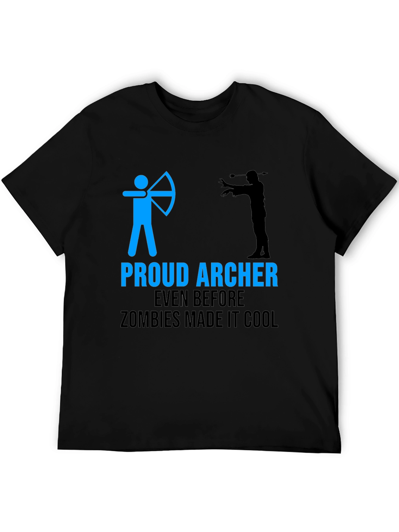 Proud Archer Zombie Funny T-Shirt