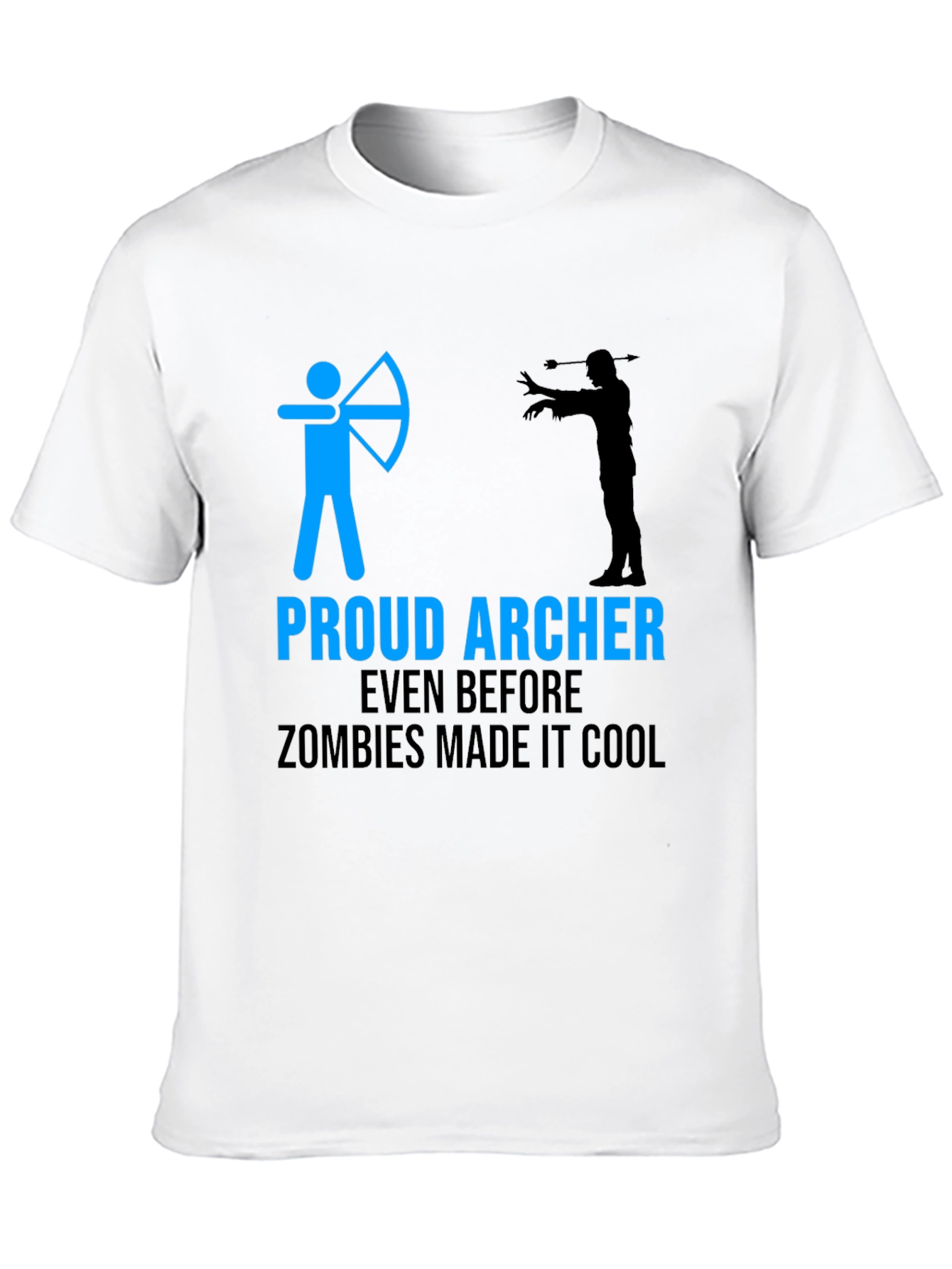 Proud Archer Zombie Funny T-Shirt